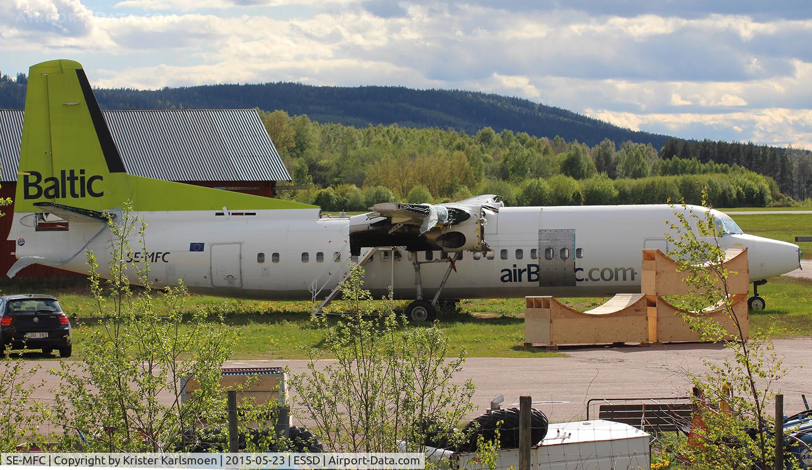 SE-MFC, 1989 Fokker 50 C/N 20148, Scrapped