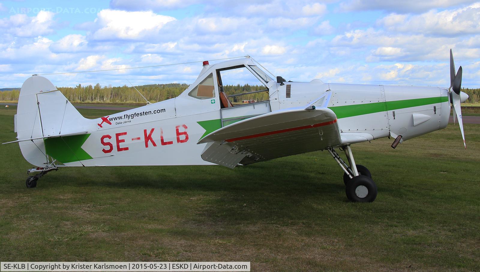 SE-KLB, 1976 Piper PA-25-235 Pawnee C/N 25-7656089, Ready for towing gliders.