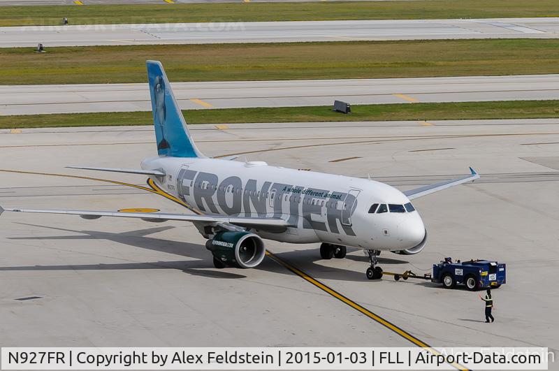 N927FR, 2004 Airbus A319-111 C/N 2209, Ft. Lauderdale