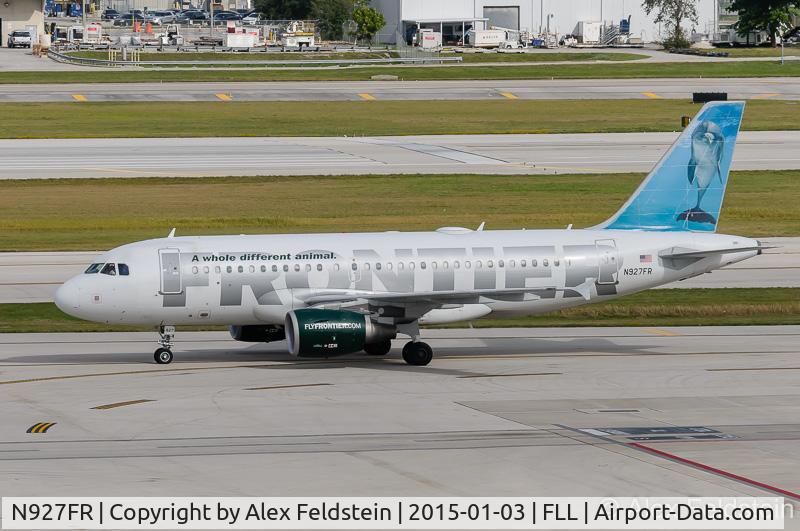N927FR, 2004 Airbus A319-111 C/N 2209, Ft. Lauderdale