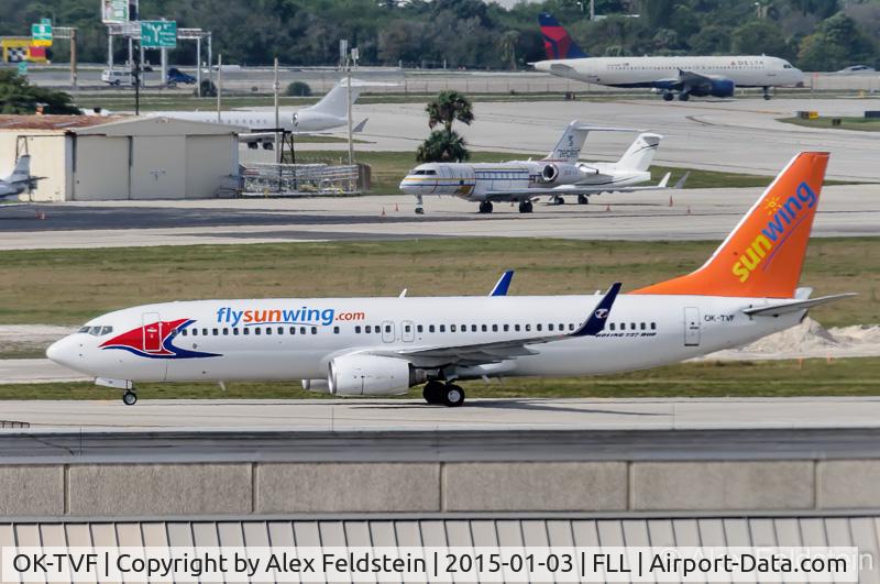 OK-TVF, 2005 Boeing 737-8FH C/N 29669, Ft. Lauderdale