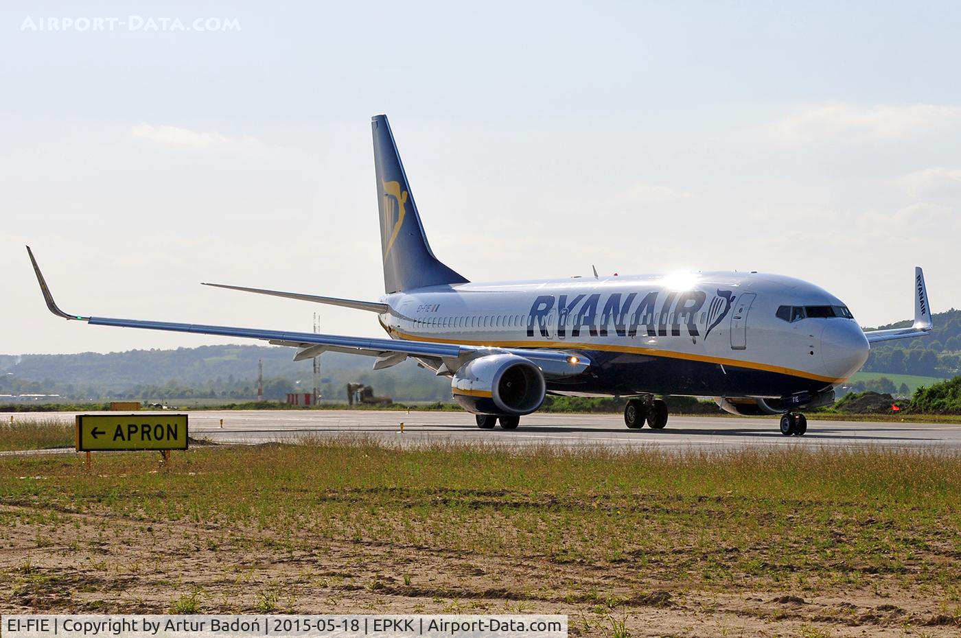 EI-FIE, 2015 Boeing 737-8AS C/N 44695, Ryanair
