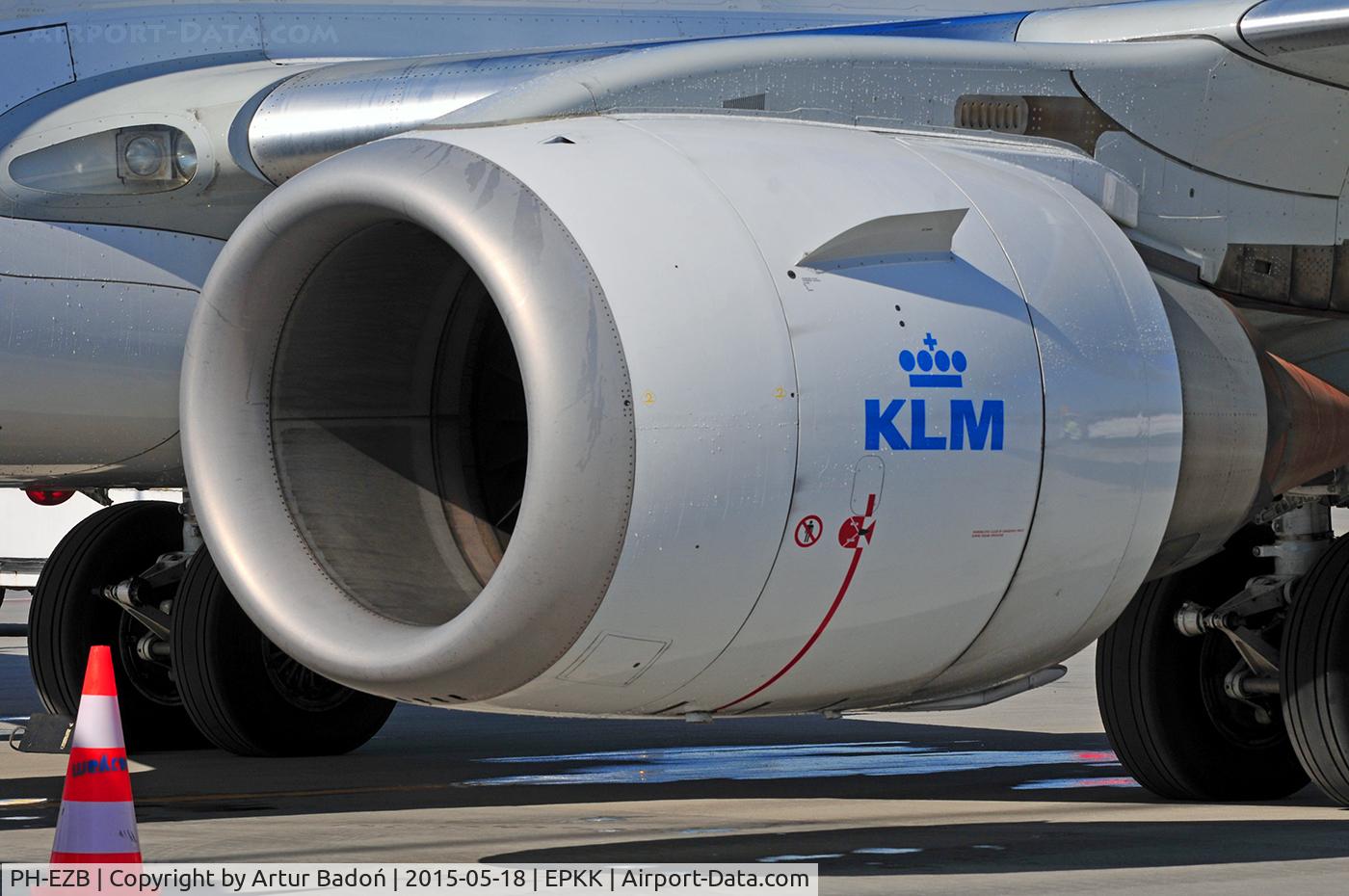 PH-EZB, 2008 Embraer 190LR (ERJ-190-100LR) C/N 19000235, KLM