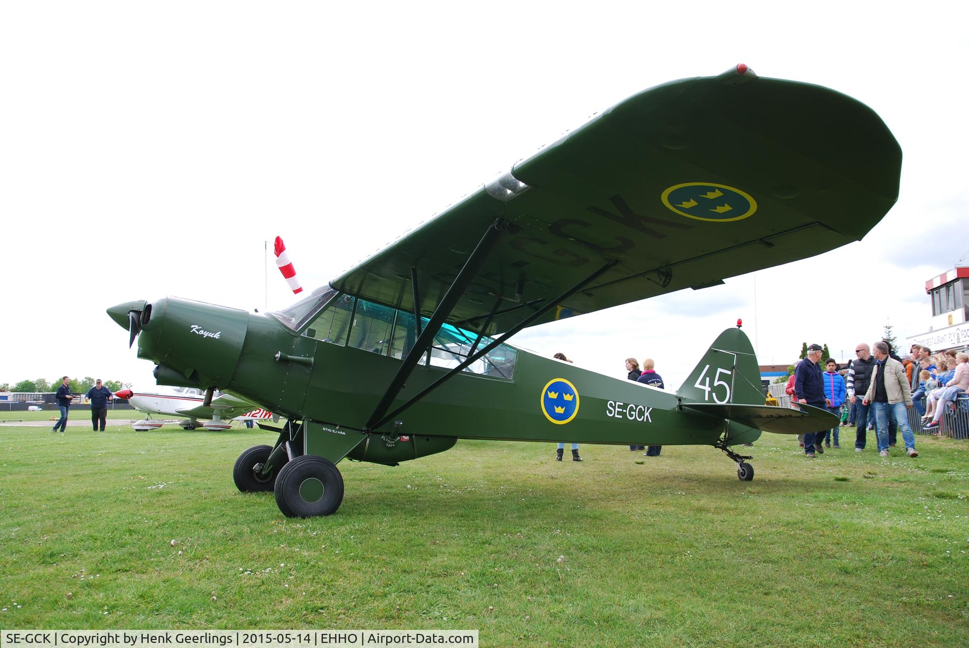 SE-GCK, Piper PA-18-150 Super Cub Super Cub C/N Not found SE-GCK, Hoogeveen Aerodrome Wings and Wheels

Photo taken by Martijn Geerlings