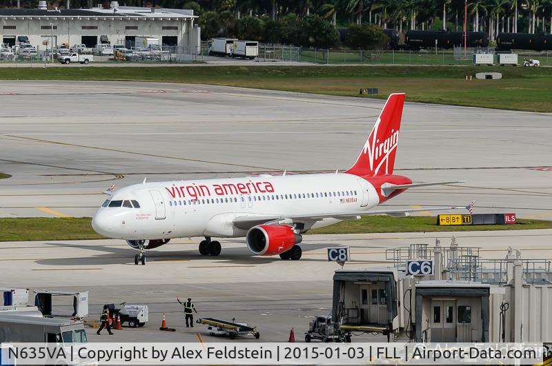 N635VA, 2008 Airbus A320-214 C/N 3398, Ft. Lauderdale