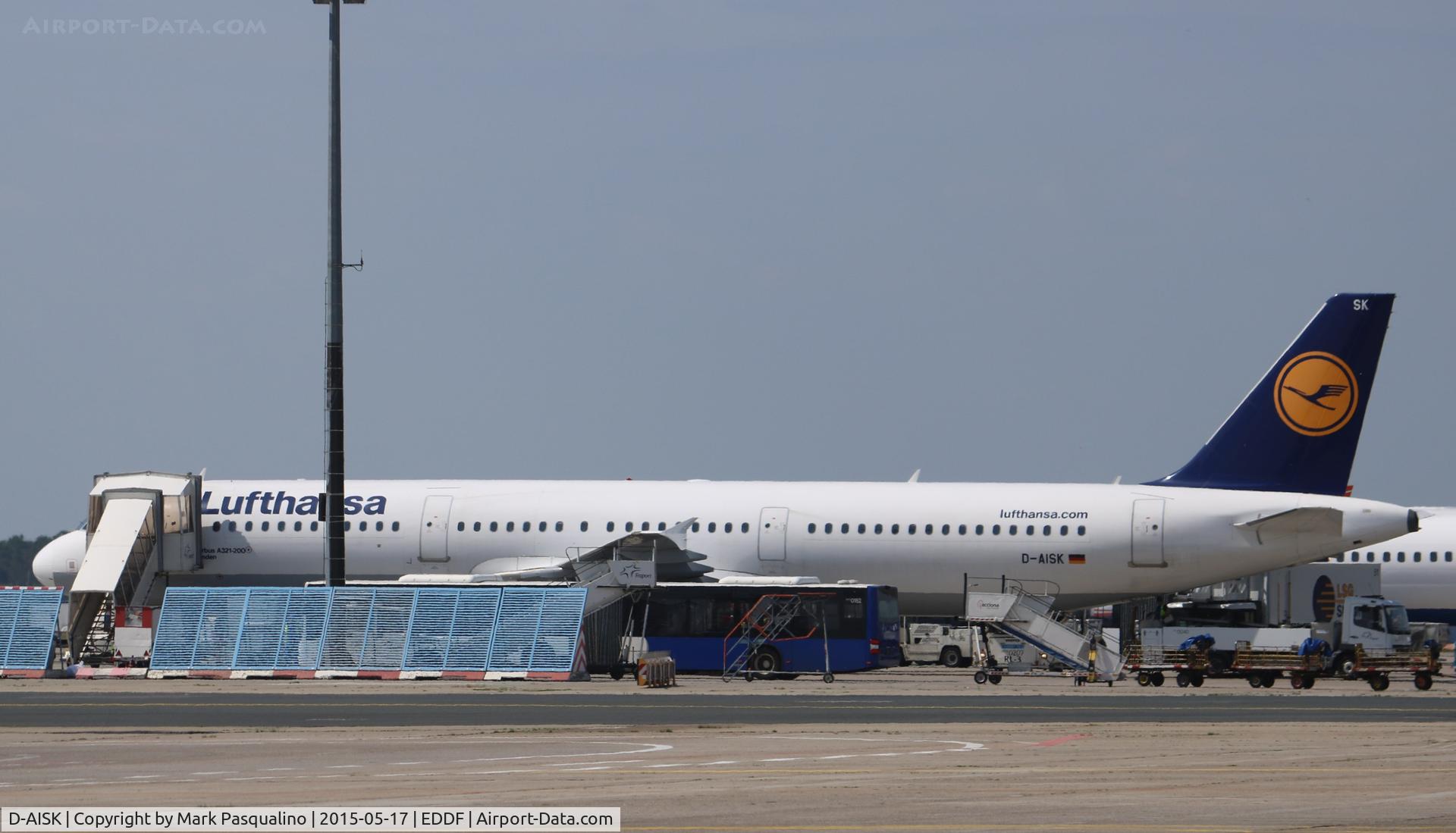 D-AISK, 2008 Airbus A321-231 C/N 3387, Airbus A321