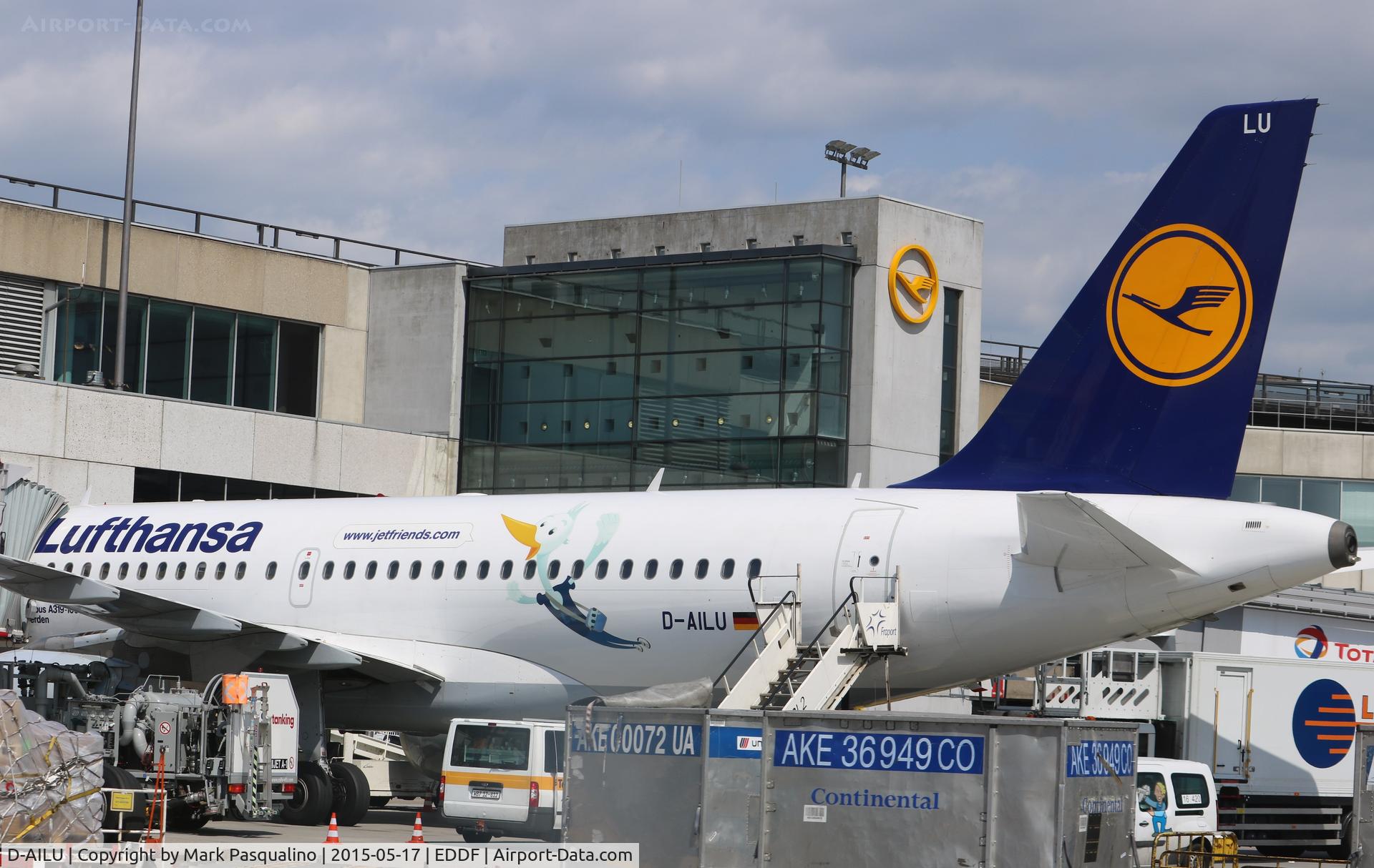 D-AILU, 1997 Airbus A319-114 C/N 744, Airbus A319