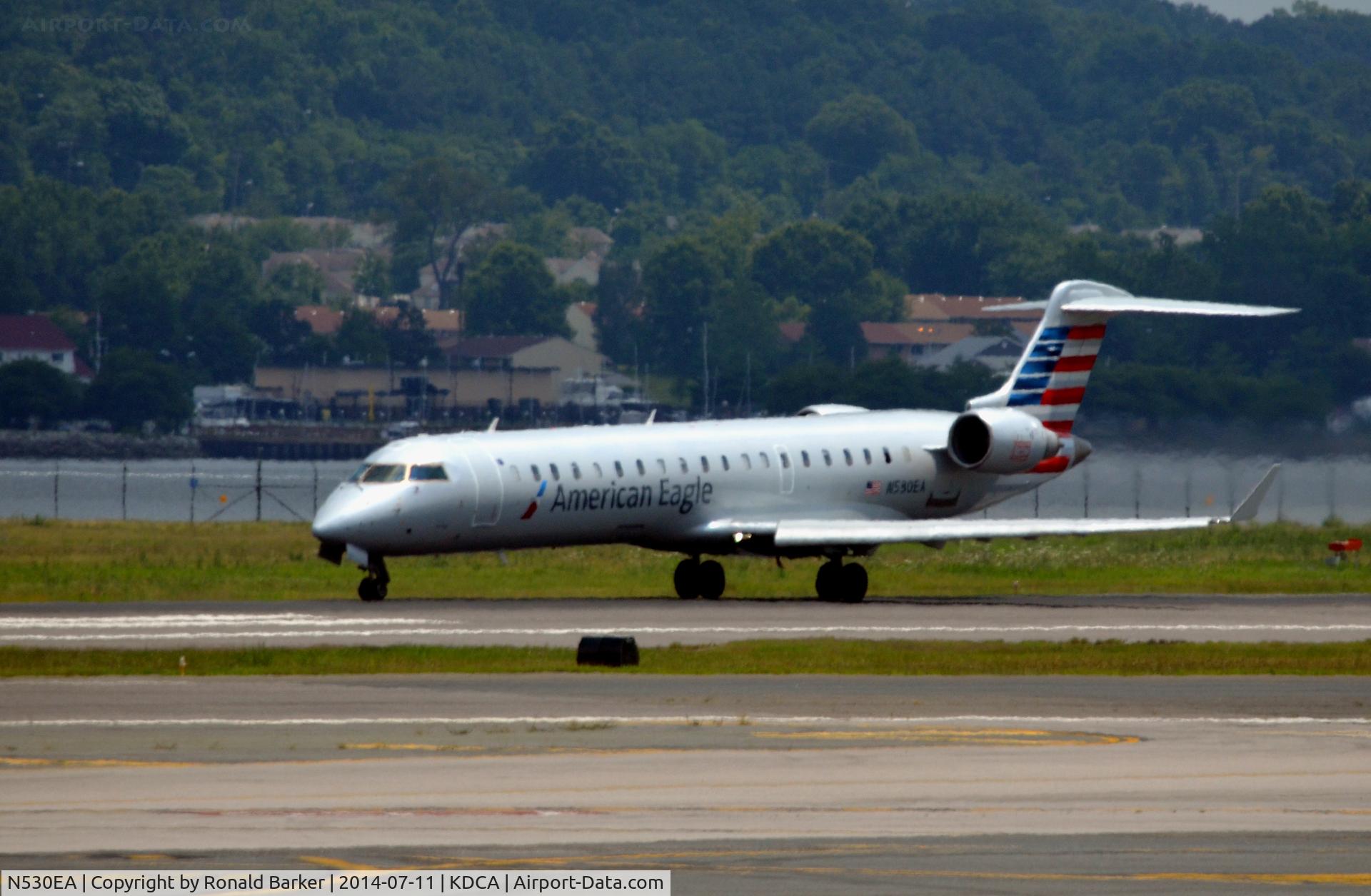 N530EA, Bombardier CRJ-702 (CL-600-2C10) Regional Jet C/N 10308, Start takeoff roll National