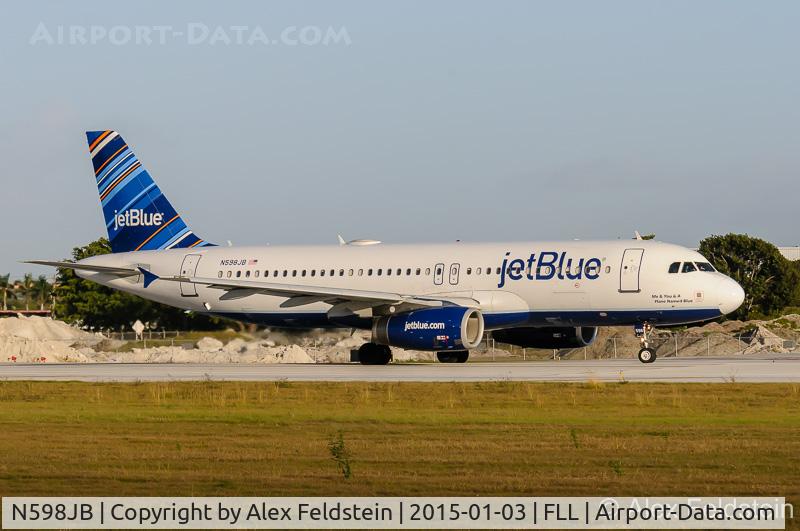 N598JB, 2004 Airbus A320-232 C/N 2314, Used to be Me & You and a Plane Named Blue. Now repainted/renamed.
