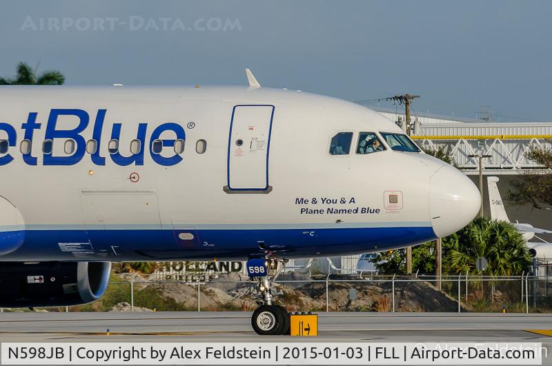 N598JB, 2004 Airbus A320-232 C/N 2314, Used to be Me & You and a Plane Named Blue. Now repainted/renamed.