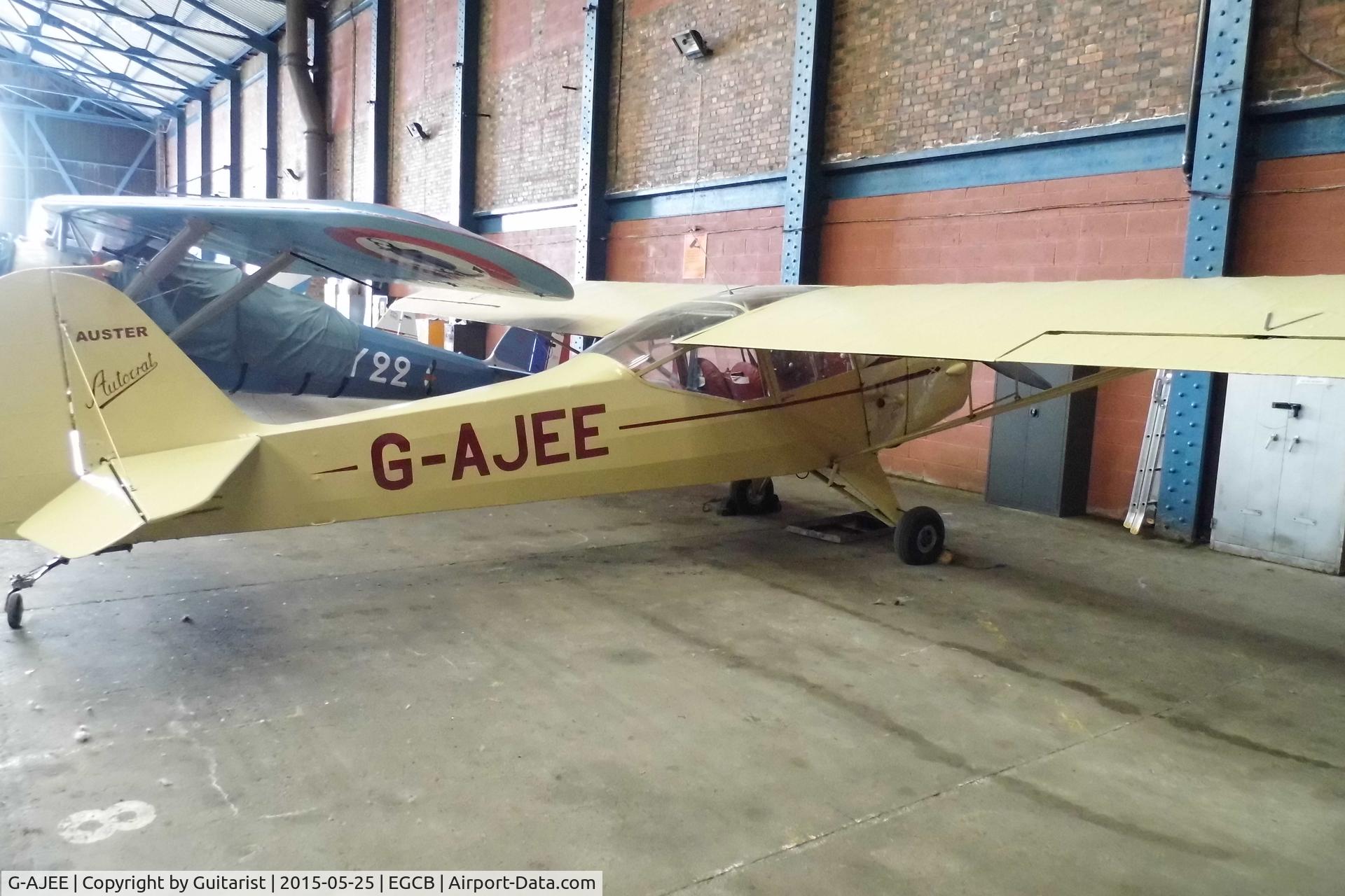 G-AJEE, 1946 Auster J-1 Autocrat C/N 2309, City Airport Manchester