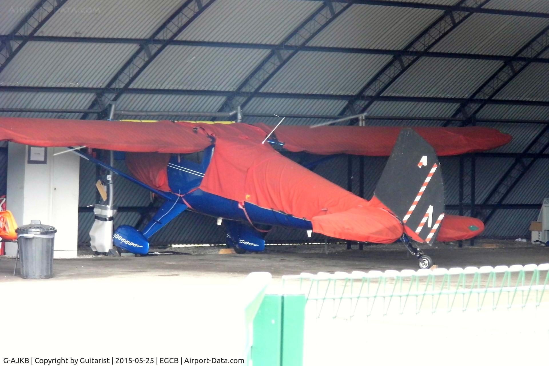 G-AJKB, 1946 Luscombe 8E Silvaire C/N 3058, City Airport Manchester