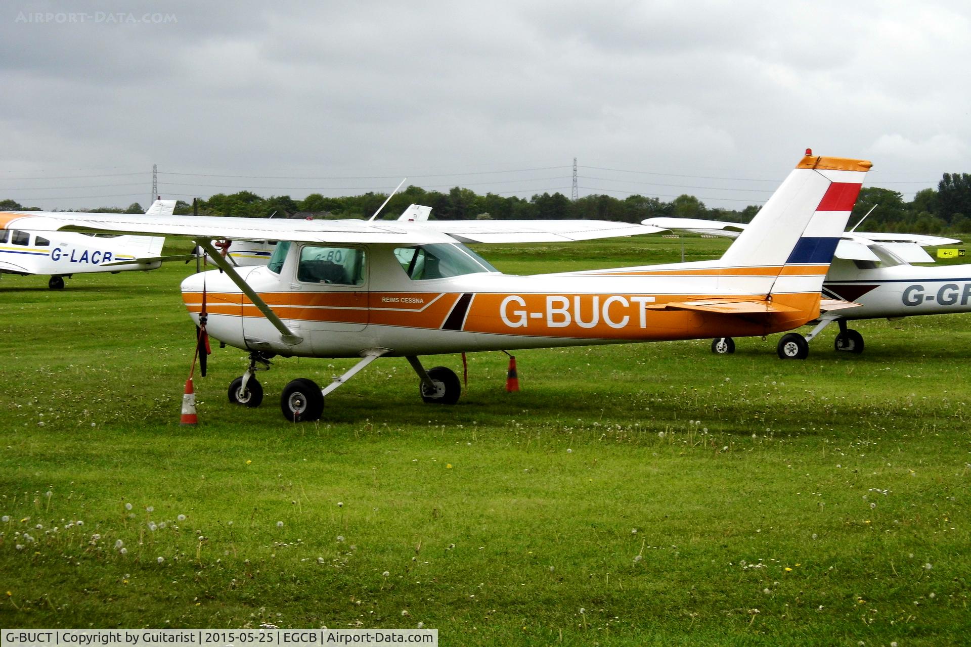 G-BUCT, 1973 Cessna 150L C/N 150-75326, City Airport Manchester