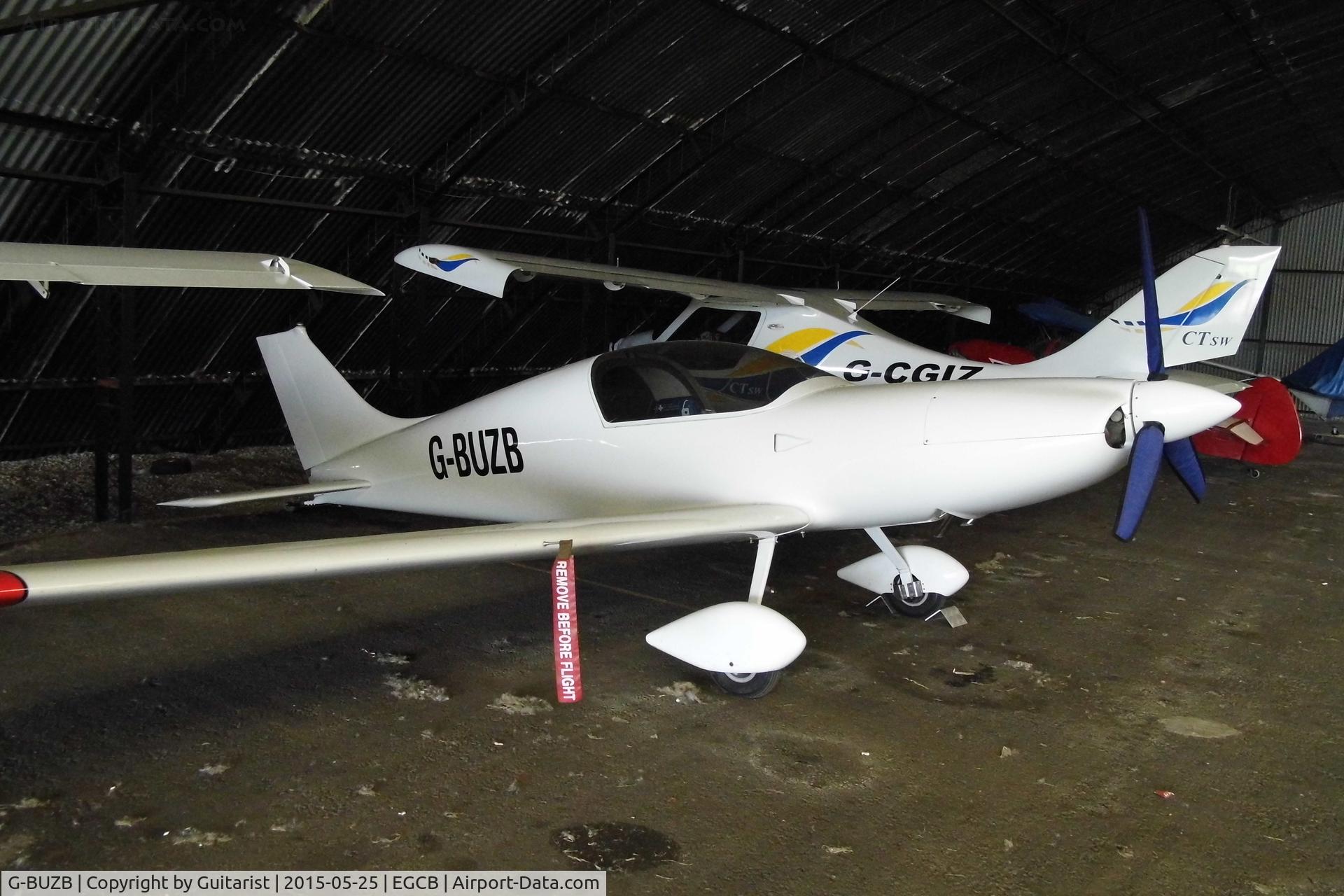 G-BUZB, 1993 Aero Designs Pulsar XP C/N PFA 202-12312, City Airport Manchester