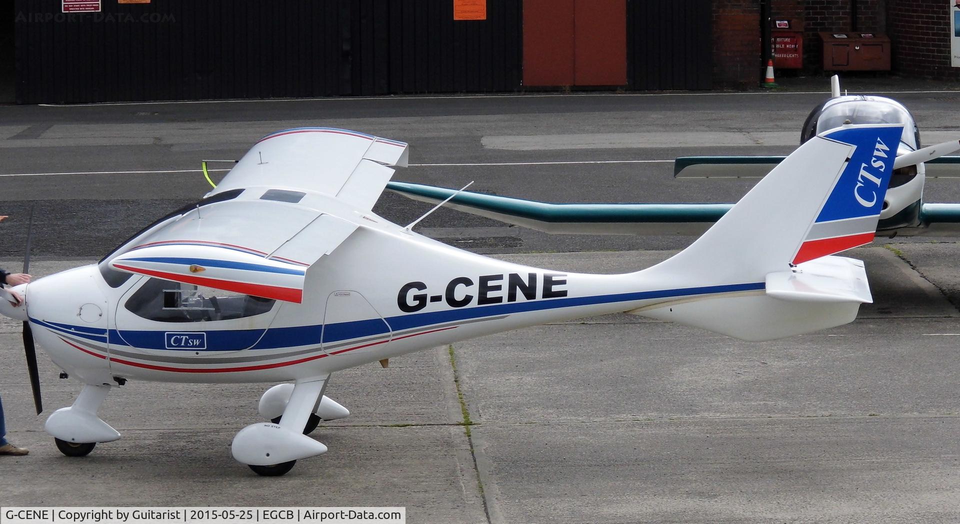 G-CENE, 2007 Flight Design CTSW C/N 8273, City Airport Manchester