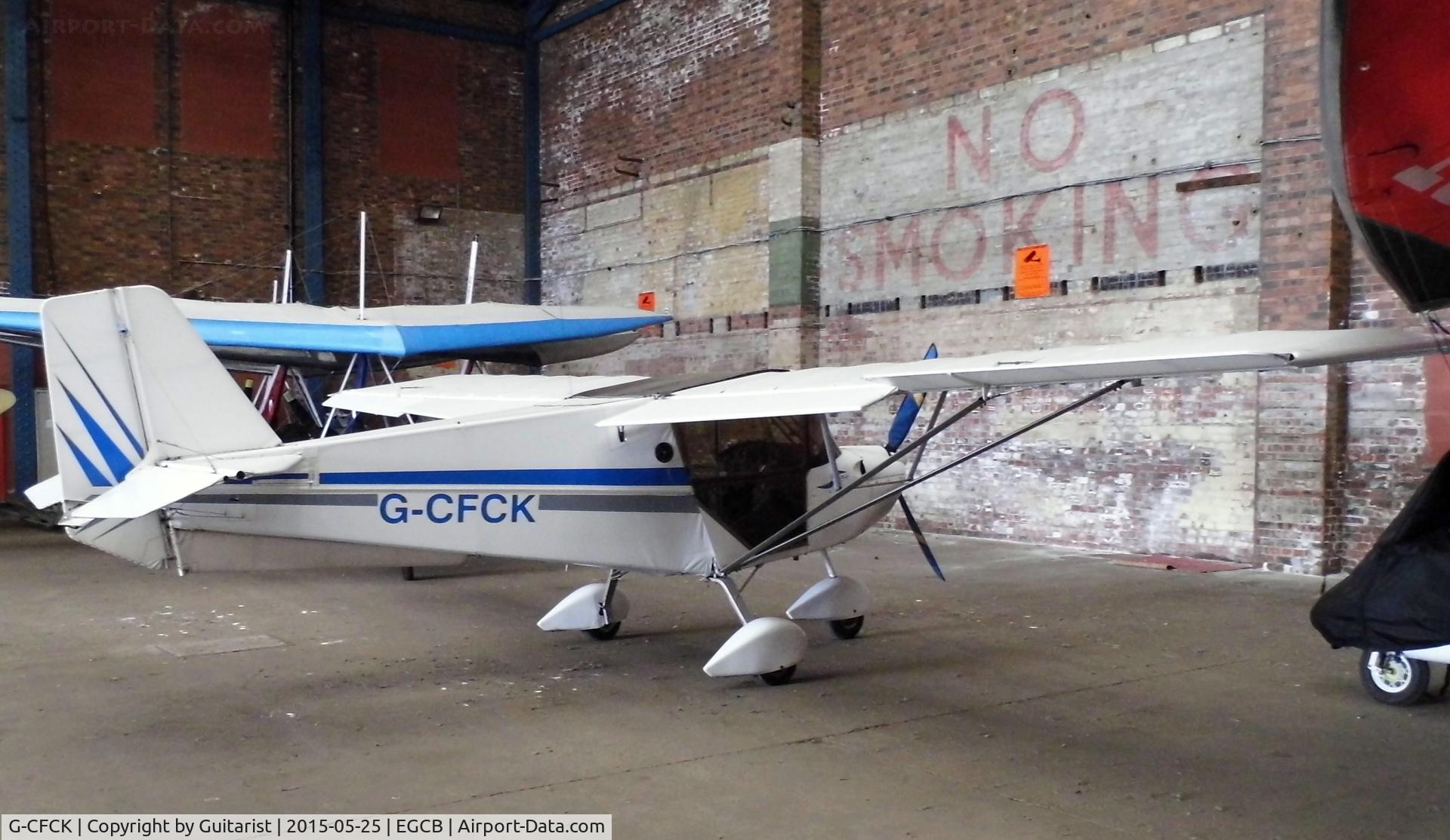G-CFCK, 2008 Skyranger Swift 912S(1) C/N BMAA/HB/565, City Airport Manchester
