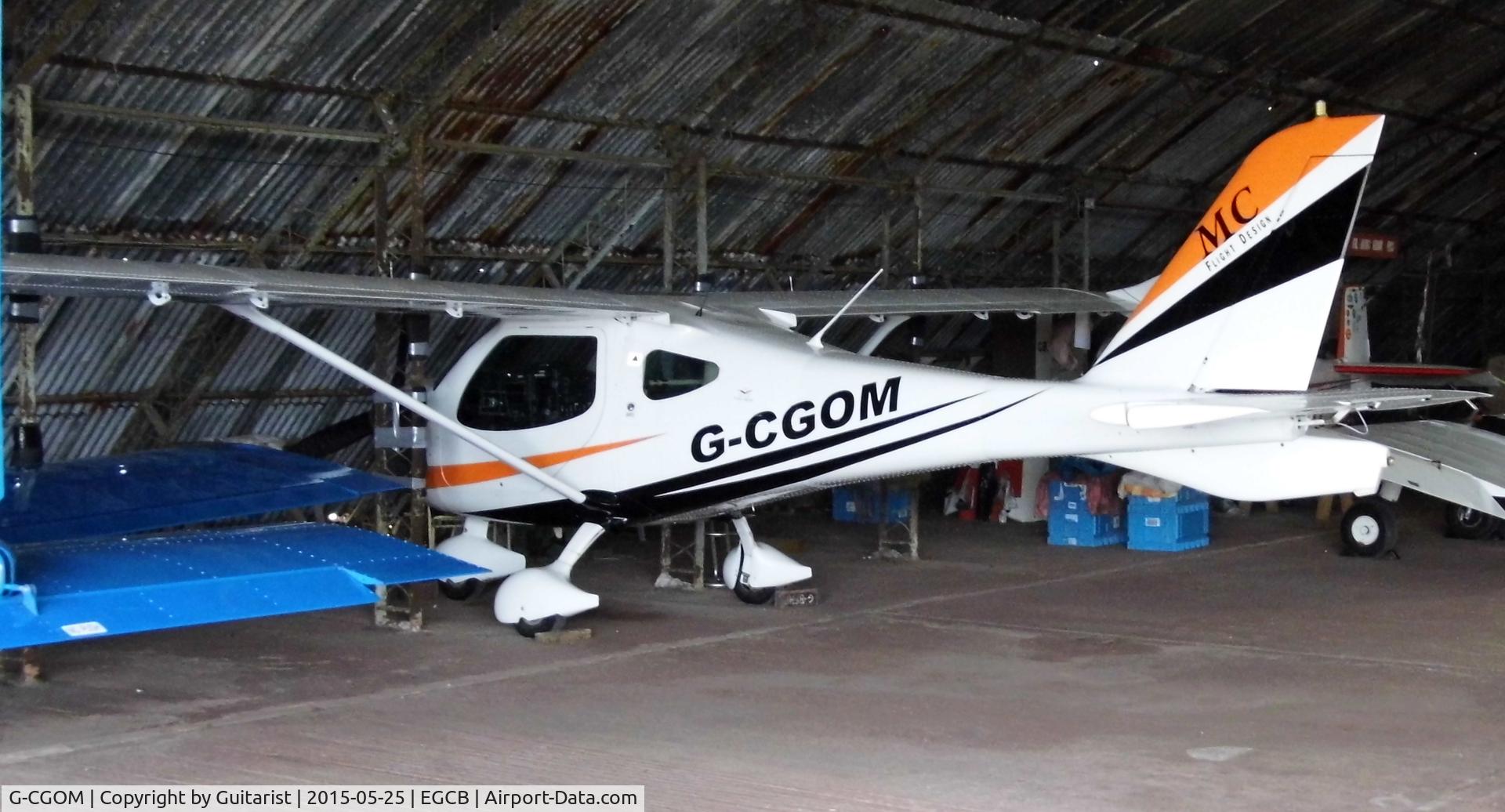 G-CGOM, 2010 Flight Design MC C/N A-10-04-31, City Airport Manchester