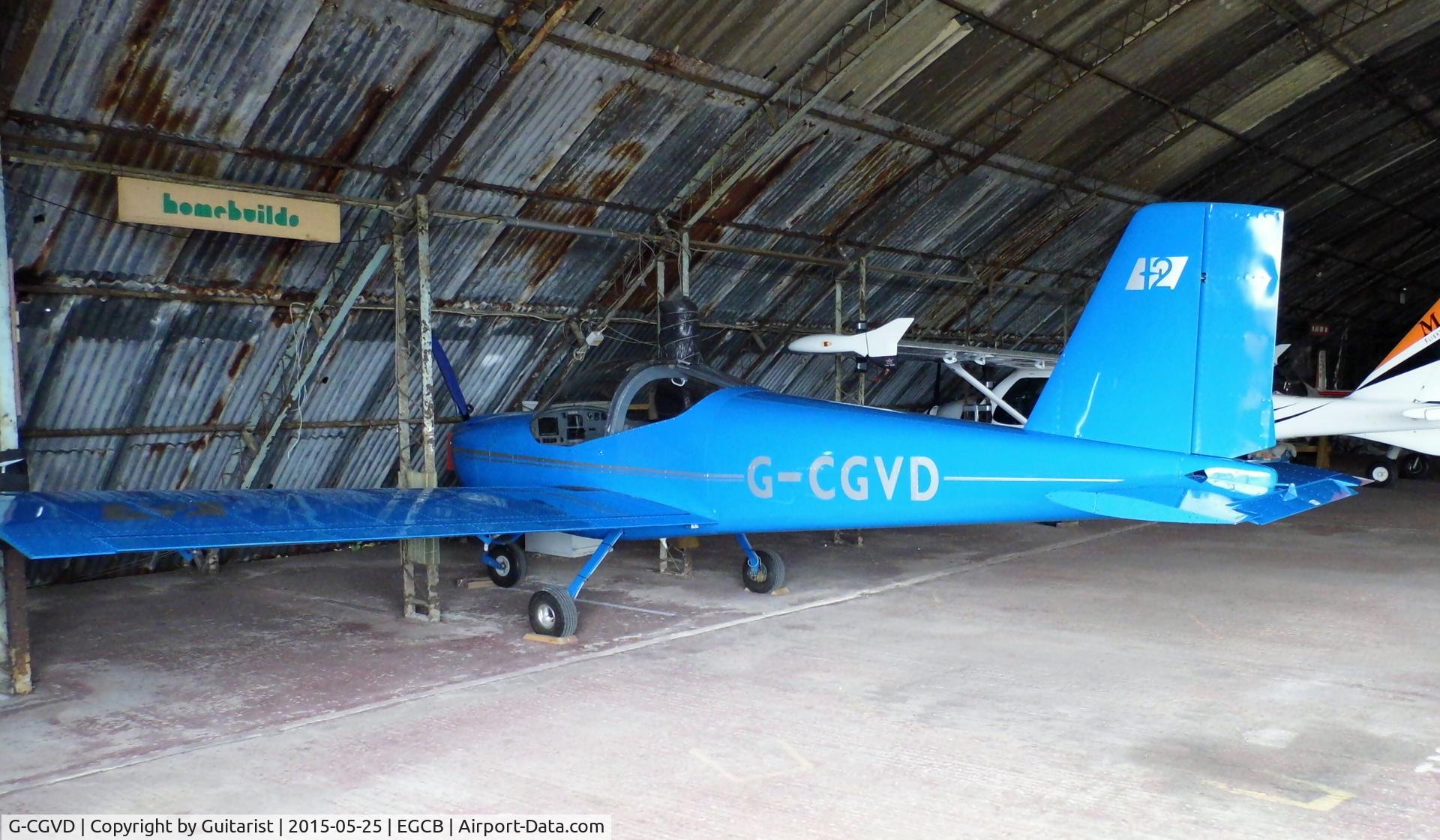 G-CGVD, 2011 Vans RV-12 C/N LAA 363-15005, City Airport Manchester