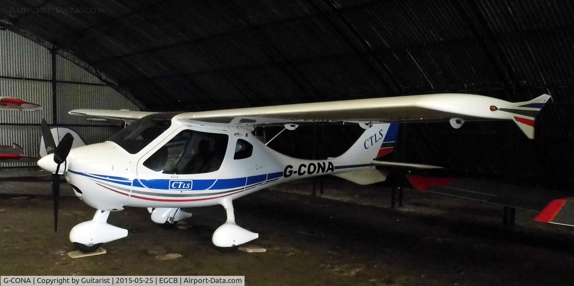G-CONA, 2009 Flight Design CTLS C/N F-09-02-13, City Airport Manchester