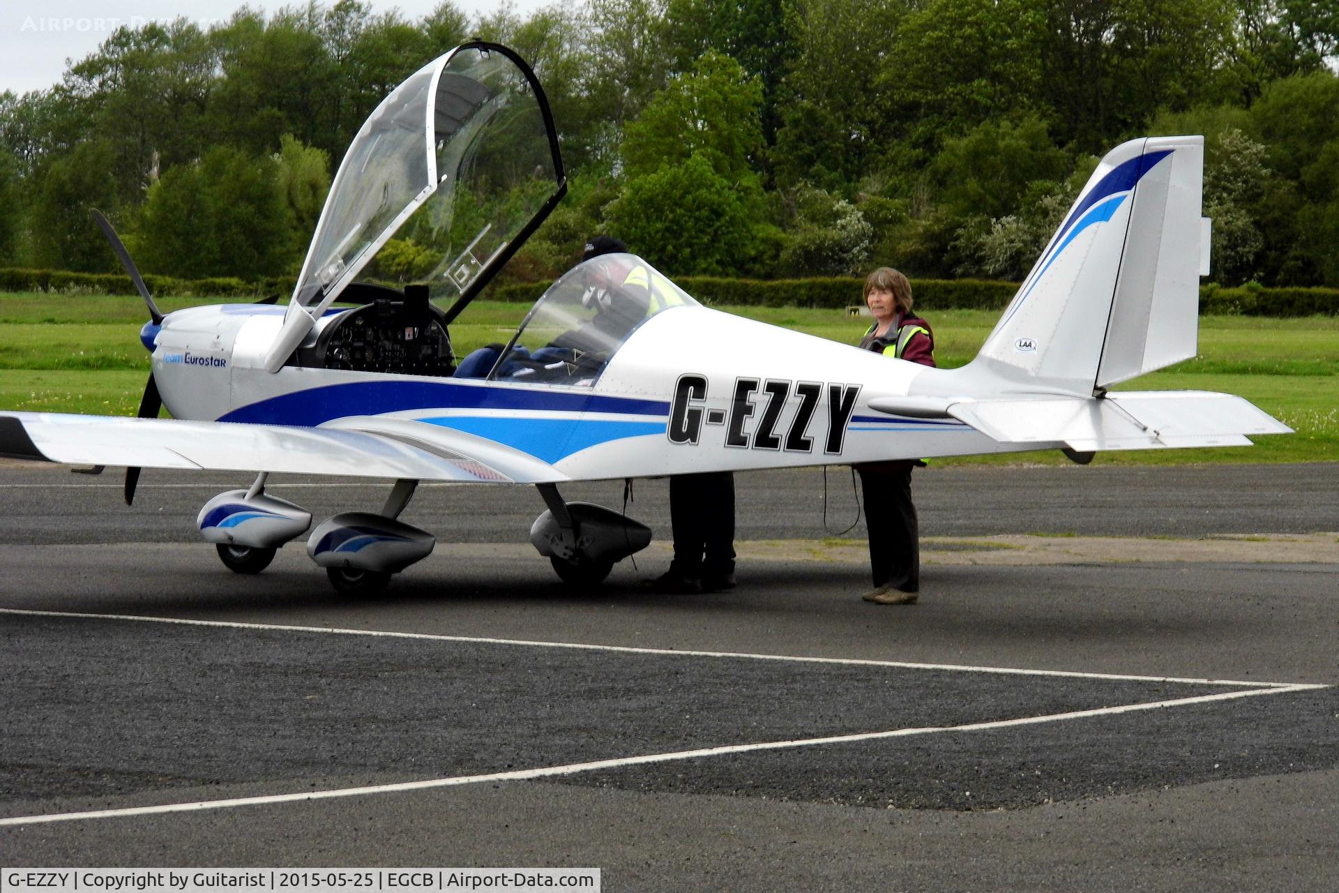G-EZZY, 2007 Aerotechnik EV-97 Eurostar C/N PFA 315-14533, City Airport Manchester