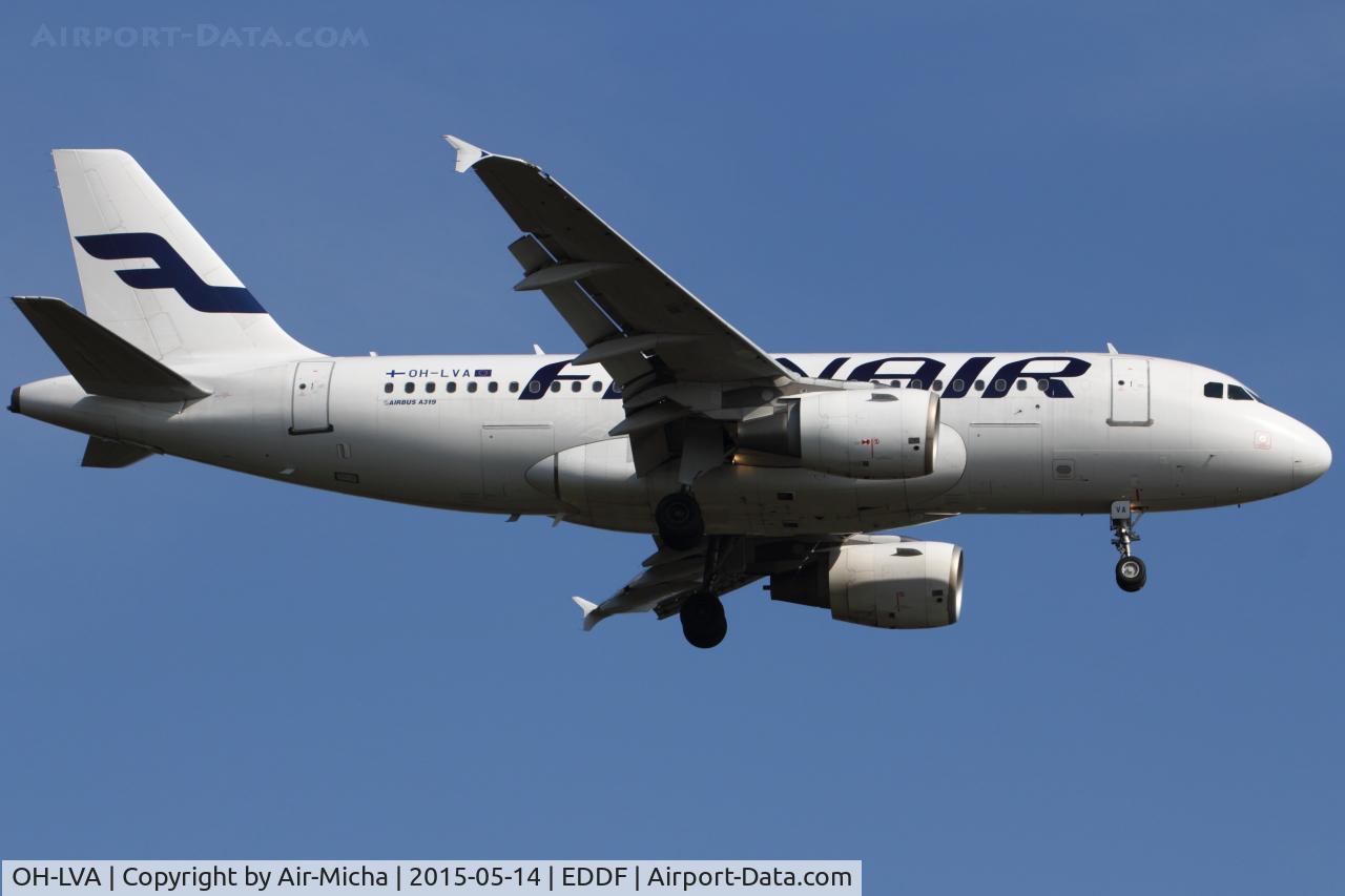 OH-LVA, 1999 Airbus A319-112 C/N 1073, Finnair