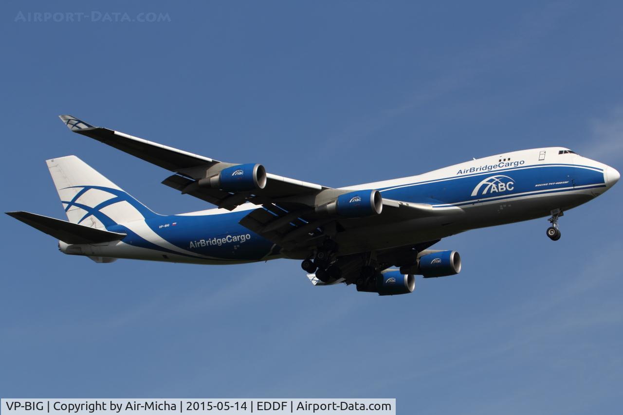 VP-BIG, 2007 Boeing 747-46N/FER/SCD C/N 35420, AirBridgeCargo