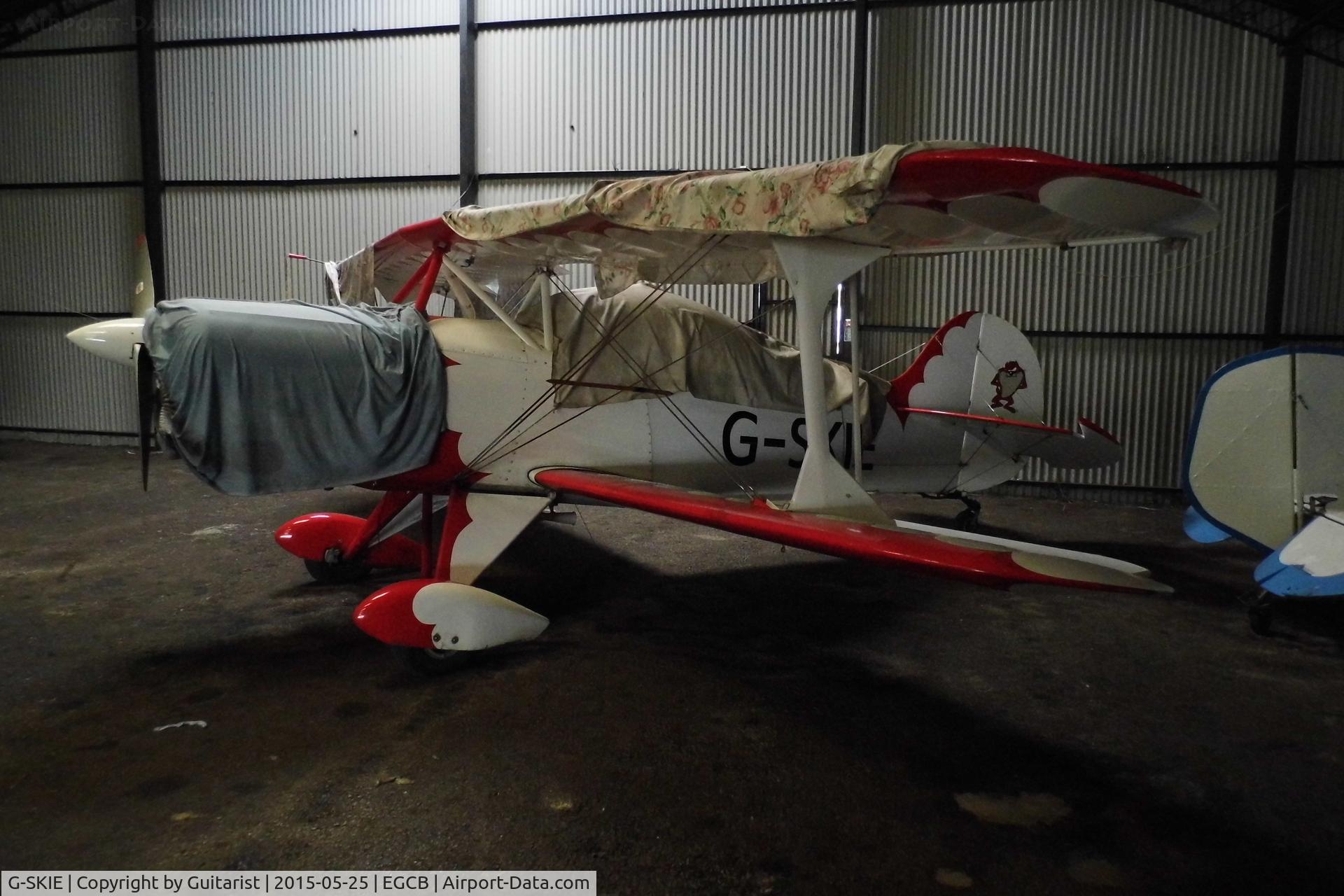 G-SKIE, 1989 Steen Skybolt C/N AACA/357, City Airport Manchester