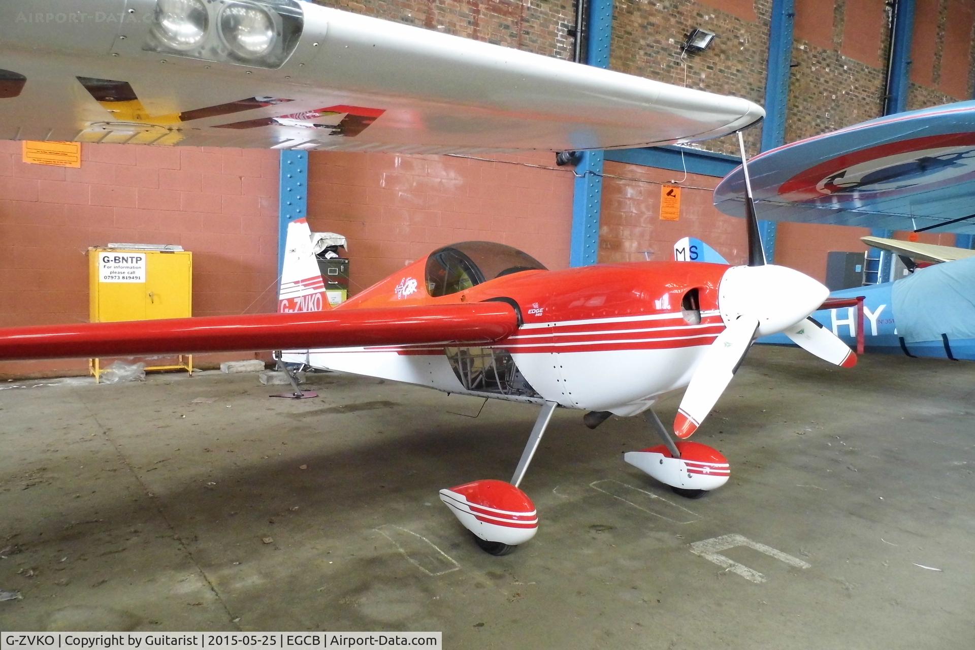 G-ZVKO, 2000 Zivko Edge 360 C/N 1, City Airport Manchester