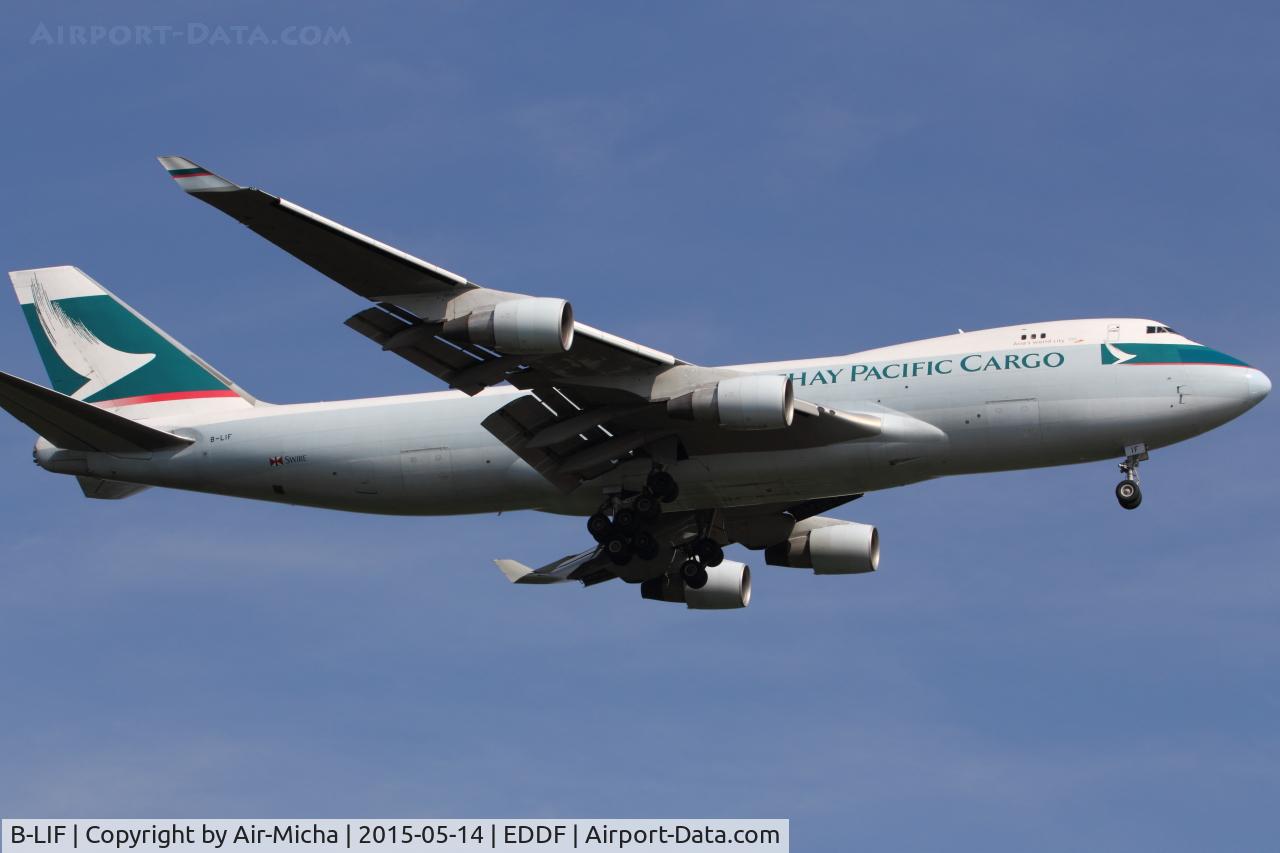 B-LIF, 2009 Boeing 747-467ERF C/N 36871, Cathay Pacific Airways