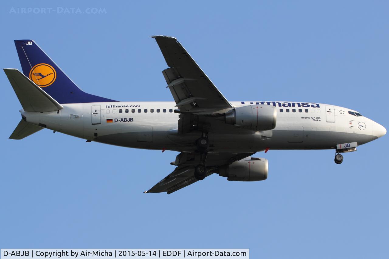 D-ABJB, 1991 Boeing 737-530 C/N 25271, Lufthansa