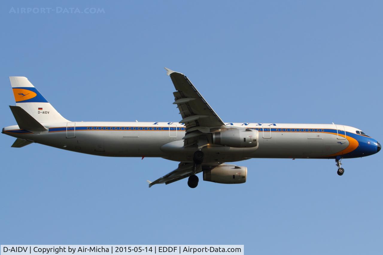 D-AIDV, 2012 Airbus A321-231 C/N 5413, Lufthansa