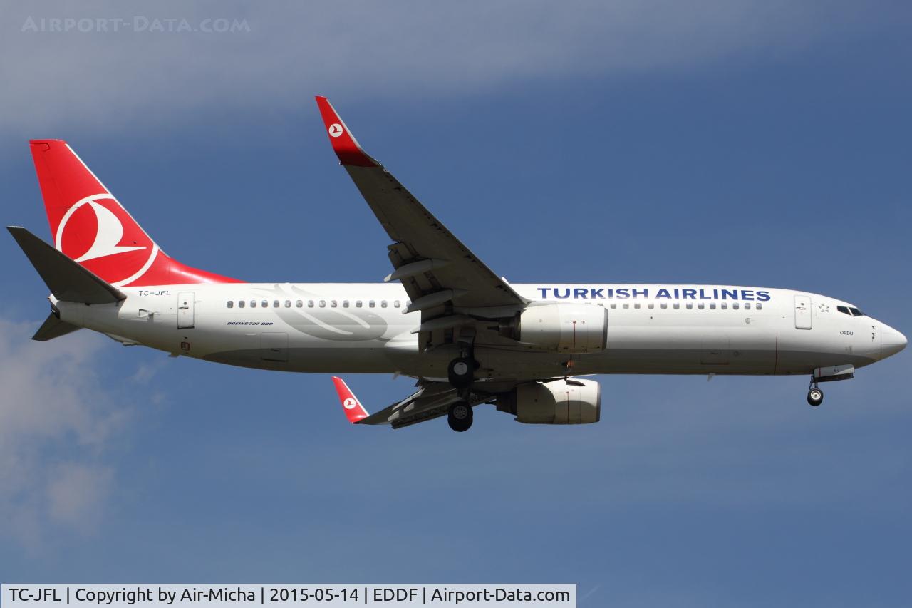 TC-JFL, 1999 Boeing 737-8F2 C/N 29774/269, Turkish Airlines