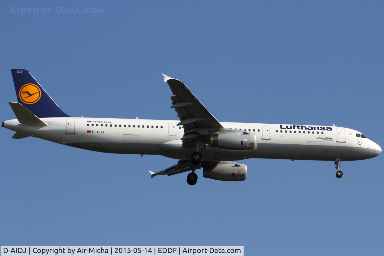 D-AIDJ, 2011 Airbus A321-231 C/N 4792, Lufthansa