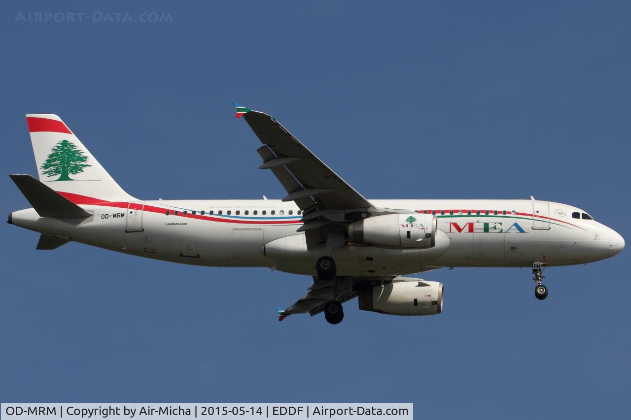 OD-MRM, 2011 Airbus A320-232 C/N 4632, MEA Middle East Airlines