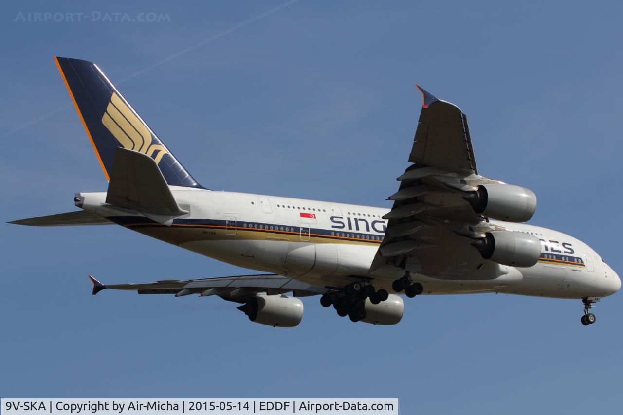 9V-SKA, 2007 Airbus A380-841 C/N 003, Singapore Airlines
