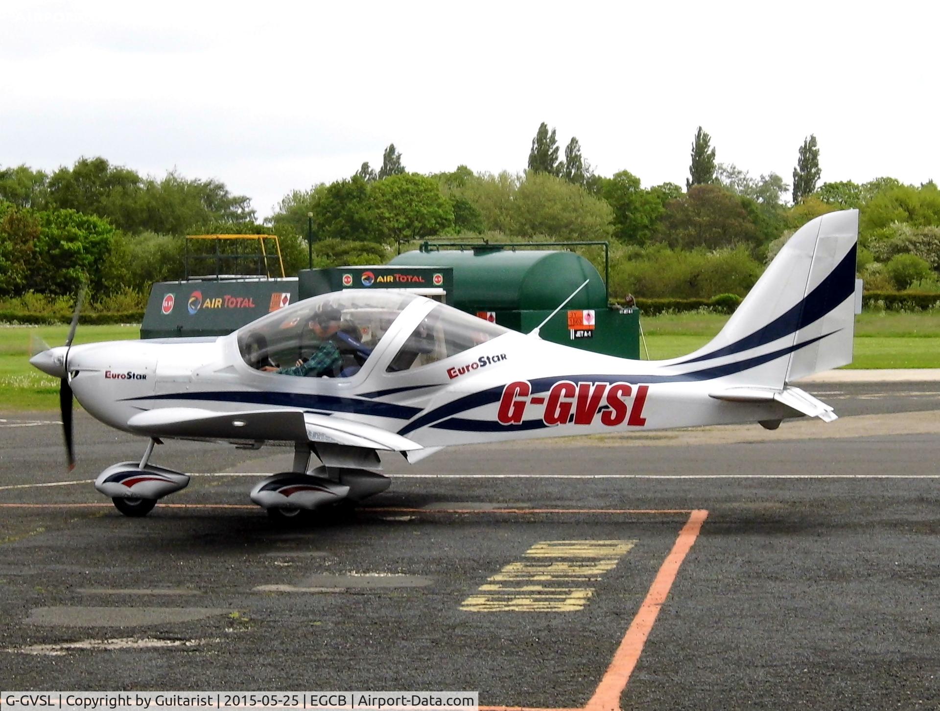 G-GVSL, 2014 Evektor-Aerotechnik EV-97 Eurostar SL C/N LAA 315B-15288, City Airport Manchester