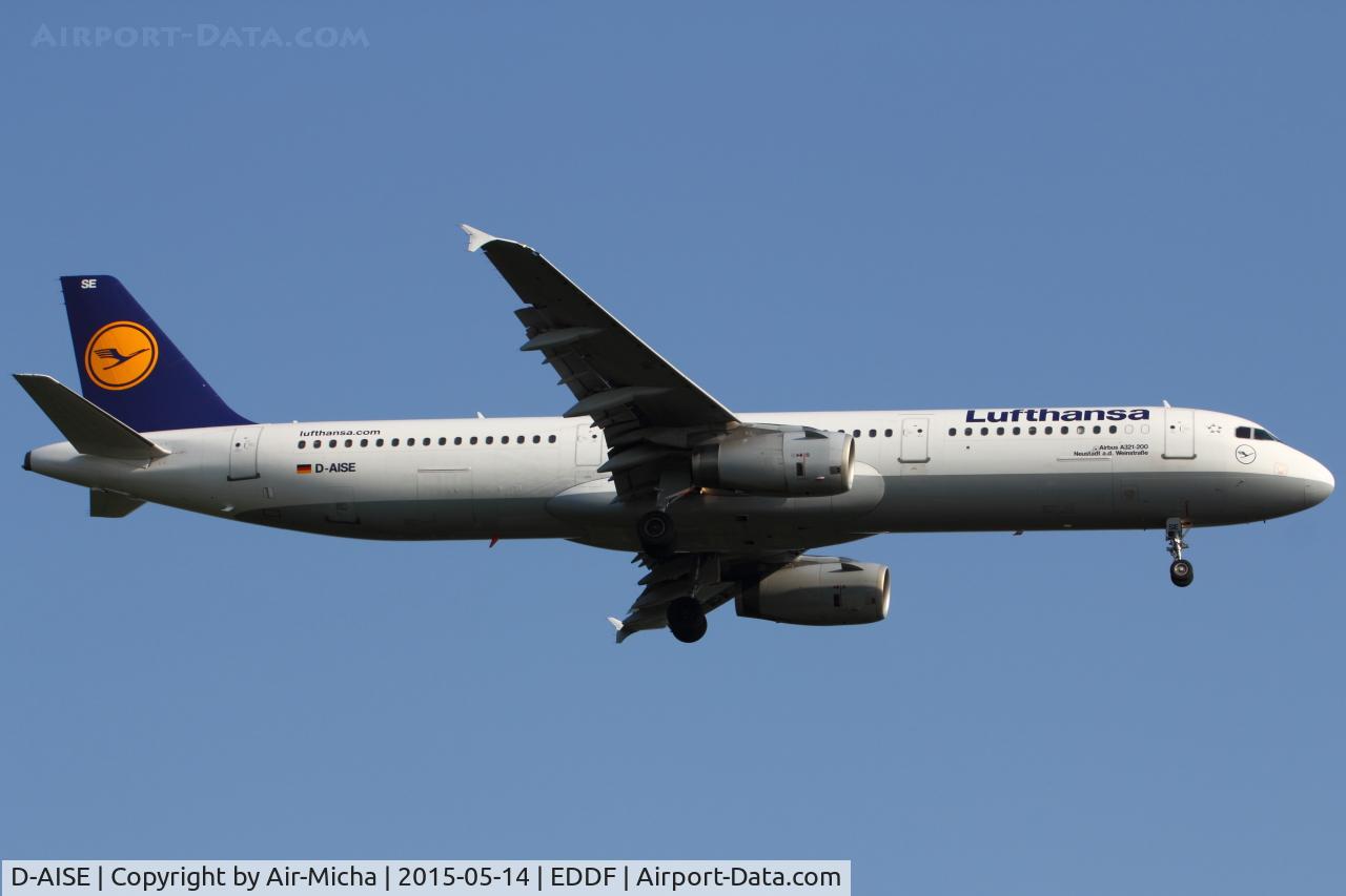 D-AISE, 2000 Airbus A321-231 C/N 1214, Lufthansa