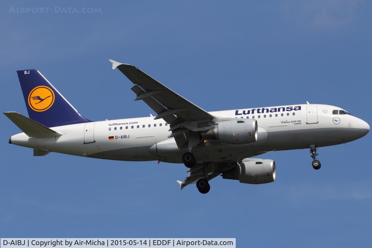 D-AIBJ, 2012 Airbus A319-112 C/N 5293, Lufthansa