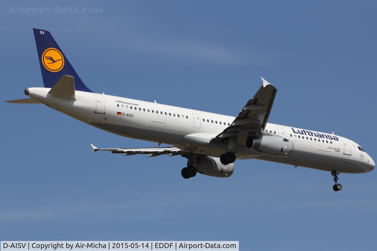 D-AISV, 2009 Airbus A321-231 C/N 4050, Lufthansa