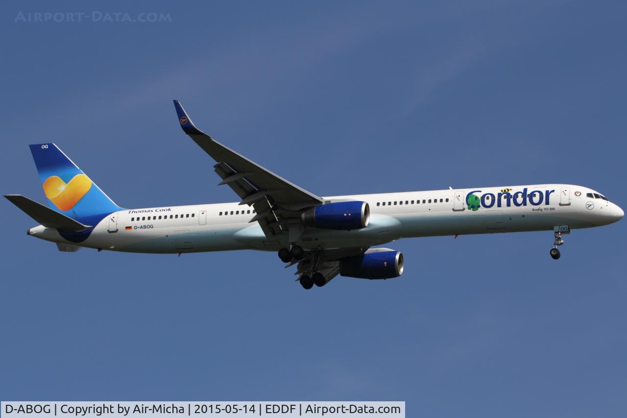 D-ABOG, 1999 Boeing 757-330 C/N 29014, Lufthansa