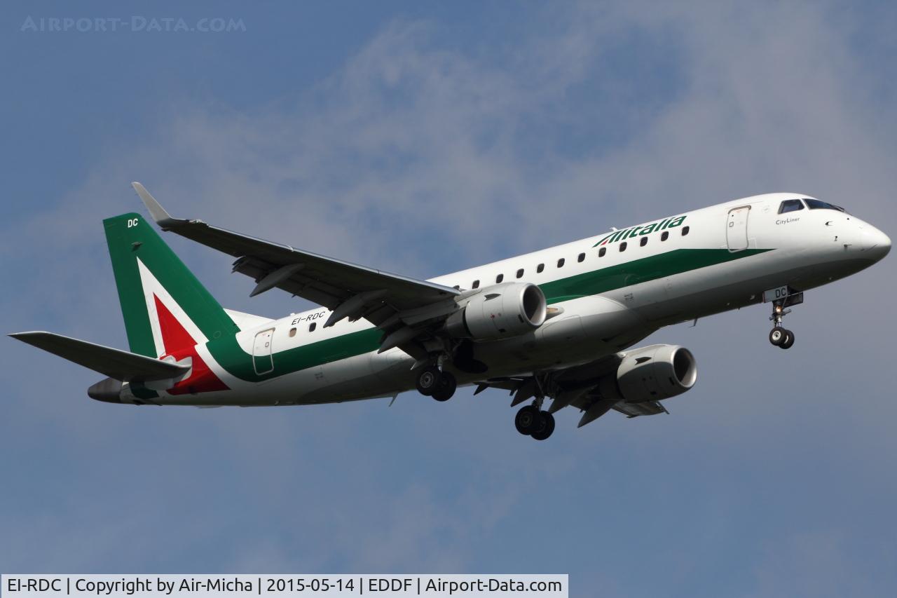 EI-RDC, 2012 Embraer 175STD (ERJ-170-200STD) C/N 17000333, Alitalia CityLiner