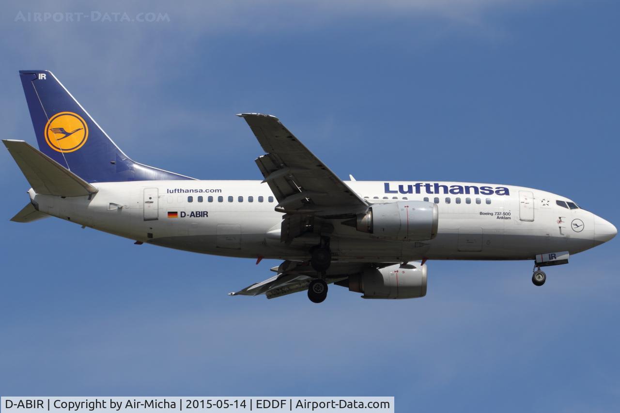 D-ABIR, 1991 Boeing 737-530 C/N 24941, Lufthansa