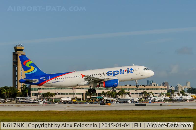 N617NK, 2012 Airbus A320-232 C/N 5387, Ft. Lauderdale
