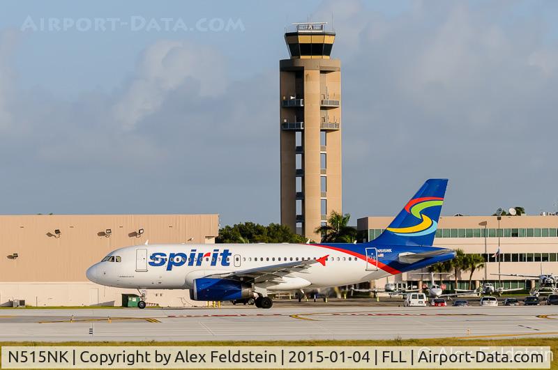 N515NK, 2006 Airbus A319-132 C/N 2698, Ft. Lauderdale