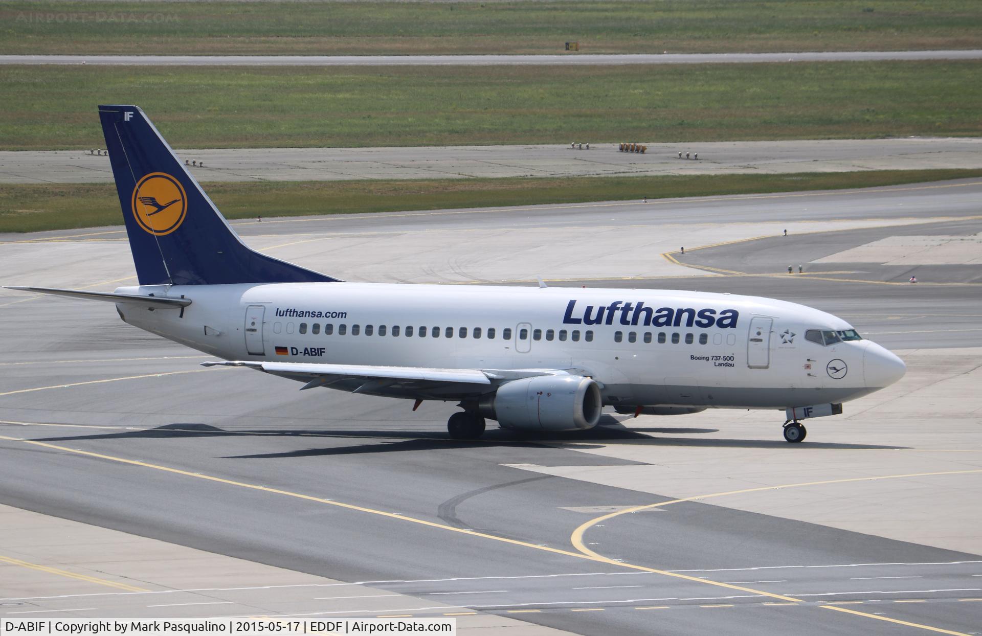 D-ABIF, 1991 Boeing 737-530 C/N 24820, Boeing 737-500