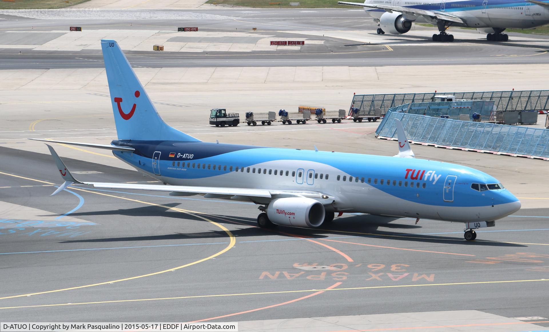 D-ATUO, 2015 Boeing 737-8K2 C/N 41661, Boeing 737-800