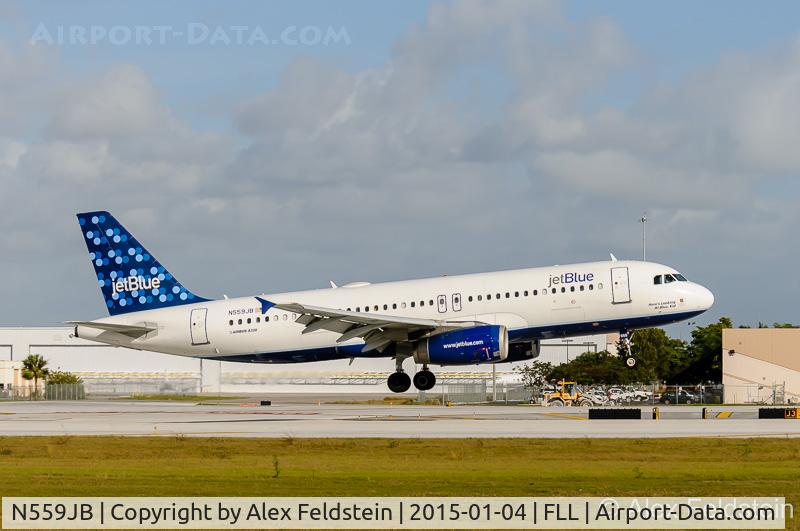N559JB, 2003 Airbus A320-232 C/N 1917, Ft. Lauderdale
