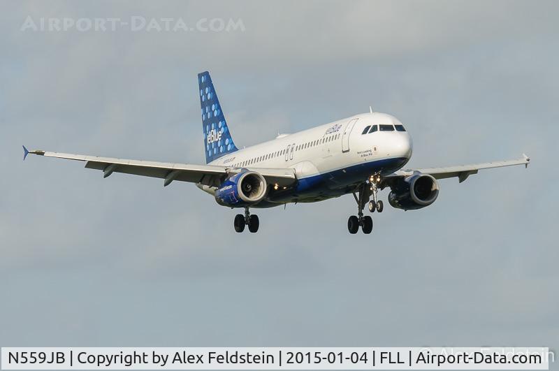 N559JB, 2003 Airbus A320-232 C/N 1917, Ft. Lauderdale