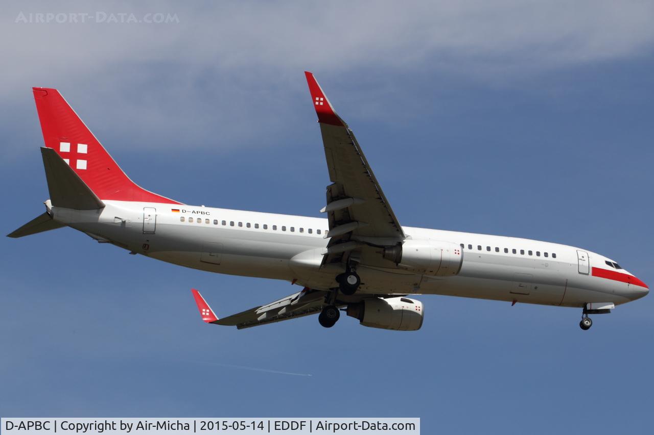D-APBC, 2004 Boeing 737-8BK C/N 33016, PrivatAir