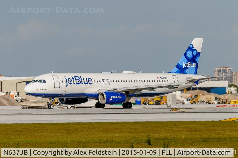 N637JB, 2006 Airbus A320-232 C/N 2781, Ft. Lauderdale